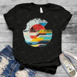 Digital Sun Horizon 42 - Trending Shirt For Women Vintage Retro Tee For Men Kid's T-Shirt Handmade Shirt