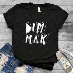Dim Mak - Vintage Mens Shirt Tshirt For Women Classic Handmade Shirt Retro Graphic Tee