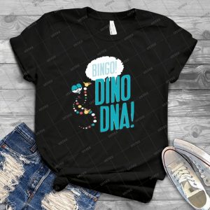 Dino Dna 61 - Vintage Mens Shirt Tshirt For Women Classic Handmade Shirt Retro Graphic Tee