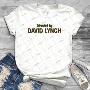 Directed By David Lynch - Vintage Men's Shirt Tshirt For Women Classic Handmade Shirt Retro Graphic Tee