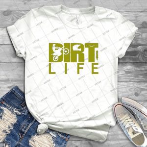 Dirt Bike Life - Gift Idea Shirt For Men Tee For Women Classic Retro Vintage Graphic T-Shirt