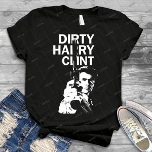 Dirty Harry Clint - Gift Idea Shirt For Men Tee For Women Classic Retro Vintage Graphic T-Shirt