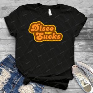 Disco Sucks - Retro 70s - Logo 29 - Best Unisex Trending Handmade T-shirt Gift Idea For Men T-shirt For Woman