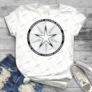 Discraft Ultrastar - Vintage Men's Shirt Tshirt For Women Classic Handmade Shirt Retro Graphic Tee