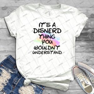 Disnerd Thing V1 - Gift Idea Shirt For Men Tee For Women Classic Retro Vintage Graphic T-Shirt