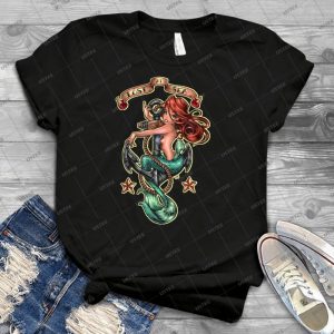Disparu En Mer 19 - Trending Shirt For Women Vintage Retro Tee For Men Kid's T-Shirt Handmade Shirt