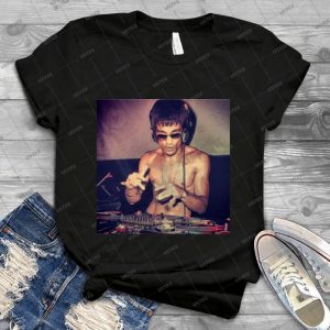 Dj Bruce Lee T-Shirt - Vintage Mens Shirt Tshirt For Women Classic Handmade Shirt Retro Graphic Tee