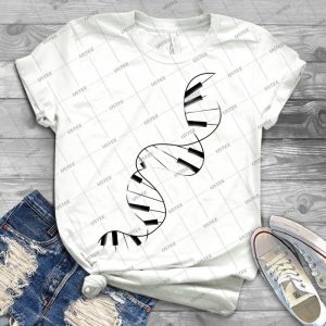 Dna Piano - Best Unisex Trending Handmade T-shirt Gift Idea For Men T-shirt For Woman