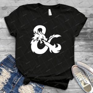 Dnd White Logo 96 - Trending Shirt For Women Vintage Retro Tee For Men Kid's T-Shirt Handmade Shirt