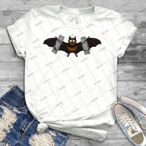 Do-It-Yourself Bat Logo - Vintage Men's Shirt Tshirt For Women Classic Handmade Shirt Retro Graphic Tee