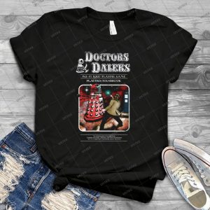 Doctors Amp Daleks 30 - Vintage Mens Shirt Tshirt For Women Classic Handmade Shirt Retro Graphic Tee