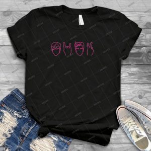 Dolan Twins Outline- Pink - Best Unisex Trending Handmade T-shirt Gift Idea For Men T-shirt For Woman