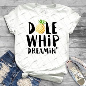 Dole Whip Dreamin - Vintage Men's Shirt Tshirt For Women Classic Handmade Shirt Retro Graphic Tee
