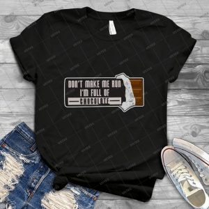Don T Make Me Run, I M Full Of Chocolate 35 - Gift Idea Shirt For Men Tee For Women Classic Retro Vintage Graphic T-Shirt