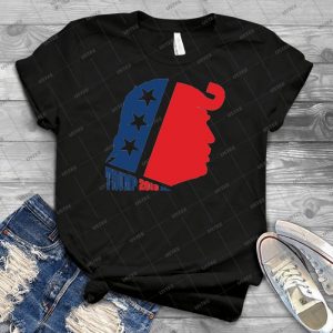 Donald Trump Und Republikanischer Elefant Logo - Vintage Mens Shirt Tshirt For Women Classic Handmade Shirt Retro Graphic Tee