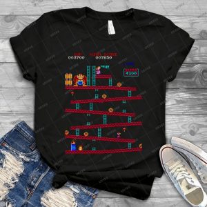 Donkey Kong Arcade 96 - Gift Idea Shirt For Men Tee For Women Classic Retro Vintage Graphic T-Shirt