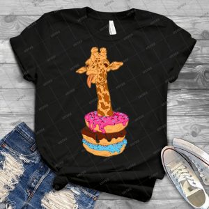 Donuts Giraffe - Best Unisex Trending Handmade T-shirt Gift Idea For Men T-shirt For Woman