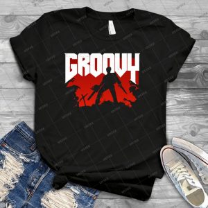 Doomy And Groovy - Best Unisex Trending Handmade T-shirt Gift Idea For Men T-shirt For Woman