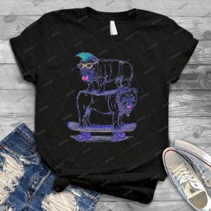 Double Dog Dare 8 - Vintage Mens Shirt Tshirt For Women Classic Handmade Shirt Retro Graphic Tee