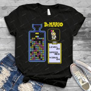 Dr-Mario Nes - Gift Idea Shirt For Men Tee For Women Classic Retro Vintage Graphic T-Shirt
