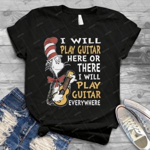 Dr Seuss Guitar Lovers 37 - Trending Shirt For Women Vintage Retro Tee For Men Kid's T-Shirt Handmade Shirt