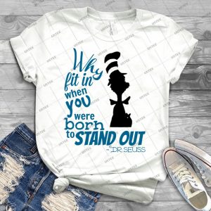 Dr Seuss Quote - Vintage Men's Shirt Tshirt For Women Classic Handmade Shirt Retro Graphic Tee