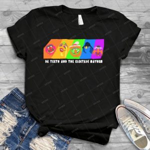 Dr Teeth And The Electric Mayhem Rainbow - The Muppets - 1 - Best Unisex Trending Handmade T-shirt Gift Idea For Men T-shirt For Woman