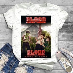Dragon Ball- Blood In Blood Out - Best Unisex Trending Handmade T-shirt Gift Idea For Men T-shirt For Woman