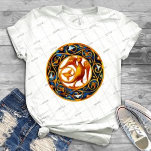 Dragon In A Disc 38 - Trending Shirt For Women Vintage Retro Tee For Men Kid's T-Shirt Handmade Shirt