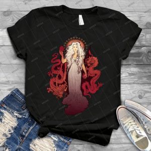 Dragon Mother 70 - Vintage Mens Shirt Tshirt For Women Classic Handmade Shirt Retro Graphic Tee