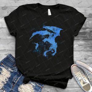 Dragonfight-Cooltexture Inverted 60 - Vintage Mens Shirt Tshirt For Women Classic Handmade Shirt Retro Graphic Tee