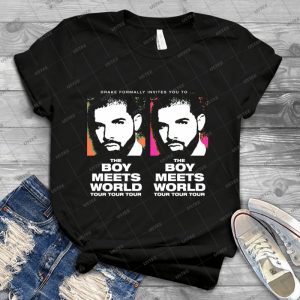 Drake Boy Meets World - Best Unisex Trending Handmade T-shirt Gift Idea For Men T-shirt For Woman