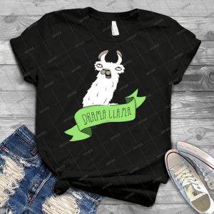 Drama Llama 87 - Trending Shirt For Women Vintage Retro Tee For Men Kid's T-Shirt Handmade Shirt