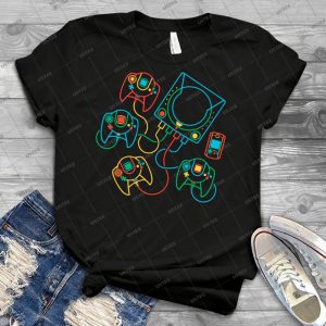Dreamcom - 4 Controller Ver- - - Best Unisex Trending Handmade T-shirt Gift Idea For Men T-shirt For Woman