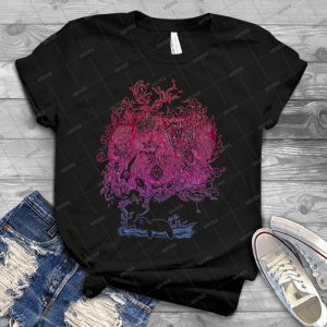 Dreaming Bear  41 - Vintage Mens Shirt Tshirt For Women Classic Handmade Shirt Retro Graphic Tee