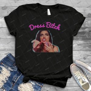 Dress Bitch 81 - Vintage Mens Shirt Tshirt For Women Classic Handmade Shirt Retro Graphic Tee