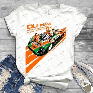 Du Mans Mazda 787b - Best Unisex Trending Handmade T-shirt Gift Idea For Men T-shirt For Woman