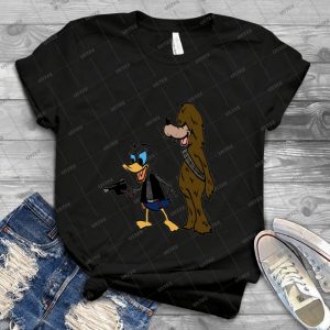 Duck Solo - Vintage Mens Shirt Tshirt For Women Classic Handmade Shirt Retro Graphic Tee
