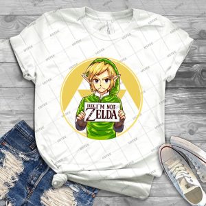 Dude I M Not Zelda 64 - Trending Shirt For Women Vintage Retro Tee For Men Kid's T-Shirt Handmade Shirt
