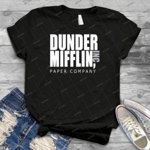 Dunder Mifflin Paper Company-The Office - Best Unisex Trending Handmade T-shirt Gift Idea For Men T-shirt For Woman