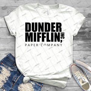 Dunder Mifflin The Office - Best Unisex Trending Handmade T-shirt Gift Idea For Men T-shirt For Woman