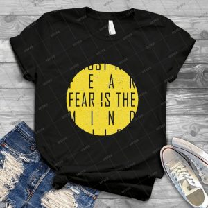 Dune - The Litany Against Fear - White - 85 - Best Unisex Trending Handmade T-shirt Gift Idea For Men T-shirt For Woman