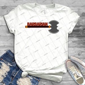 Dungeons And Dragons Barbarian Class Logo 29 - Trending Shirt For Women Vintage Retro Tee For Men Kid's T-Shirt Handmade Shirt