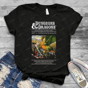 Dungeons And Dragons Companion Guide - Remastered - - Best Unisex Trending Handmade T-shirt Gift Idea For Men T-shirt For Woman