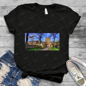Durham Castle Gate - Best Unisex Trending Handmade T-shirt Gift Idea For Men T-shirt For Woman