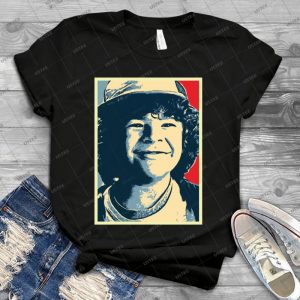 Dustin T Shirt - Vintage Mens Shirt Tshirt For Women Classic Handmade Shirt Retro Graphic Tee