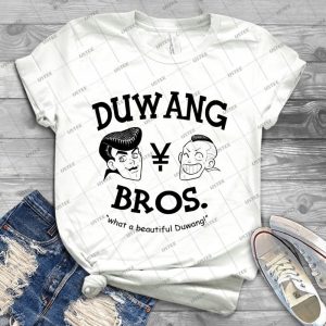 Duwang Bros- - Best Unisex Trending Handmade T-shirt Gift Idea For Men T-shirt For Woman