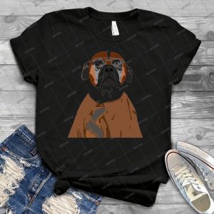 Dwight Dog 36 - Vintage Mens Shirt Tshirt For Women Classic Handmade Shirt Retro Graphic Tee