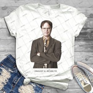 Dwight K- Schrute - Best Unisex Trending Handmade T-shirt Gift Idea For Men T-shirt For Woman