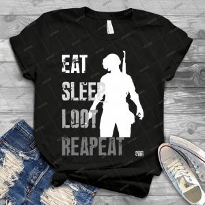 Eat Sleep Loot Reapeat-Pub - Gift Idea Shirt For Men Tee For Women Classic Retro Vintage Graphic T-Shirt
